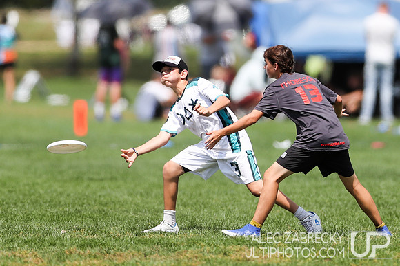 USAU Youth Club Championships US Open. August 4, 2019.