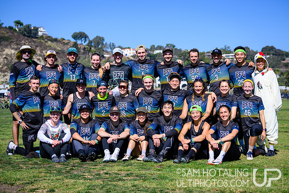 BFG team photo during Club Championships at Surf Cup Sports Park