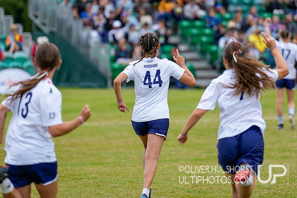 USA v France U20 Women's Final WJUC Saturday Finals