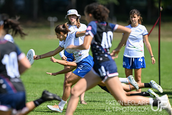 USA U20 Women vs Italy U20 Women - WJUC 2022