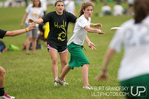 Girls Division, Sunday -- 2012 USAU HS Northeasterns