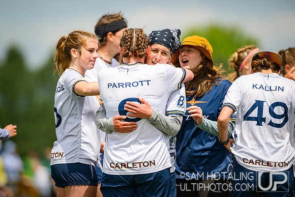 Pool play at USAU D-I College Championships