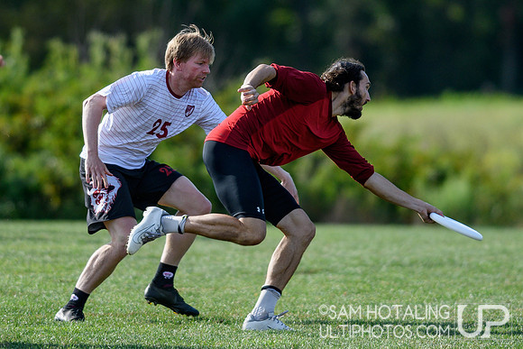 Mixed pool play at the USAU Pro Championships. August 31, 2019