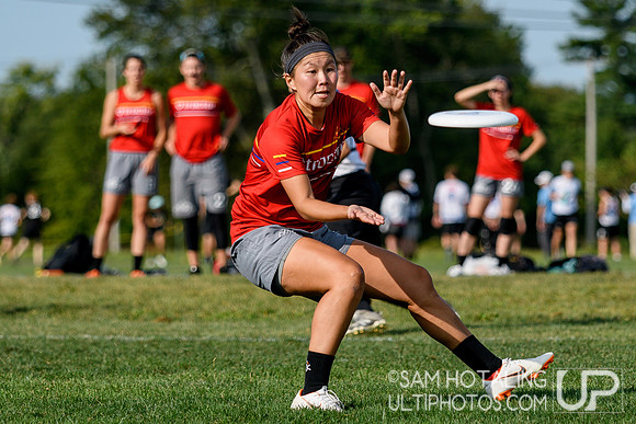 Mixed pool play at the USAU Pro Championships. August 31, 2019
