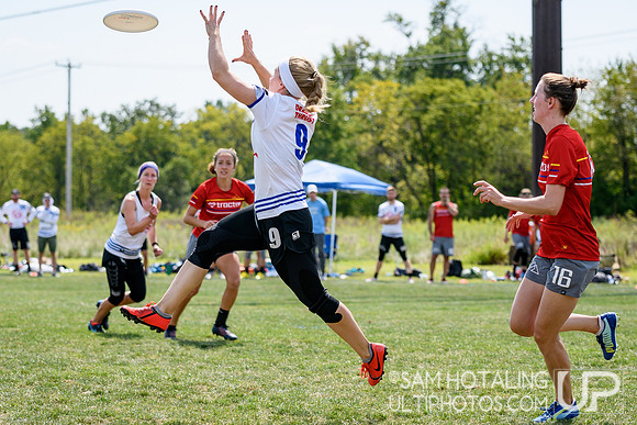 Mixed pool play at the USAU Pro Championships. August 31, 2019