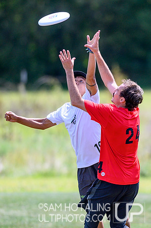 Mixed pool play at the USAU Pro Championships. August 31, 2019