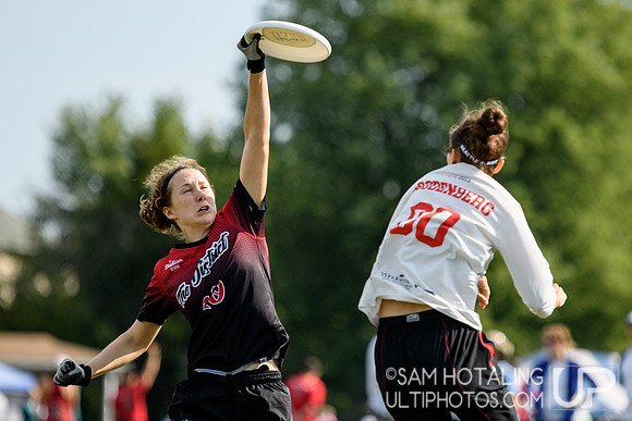 Womxn’s pool play at the USAU Pro Championships. August 31, 2019