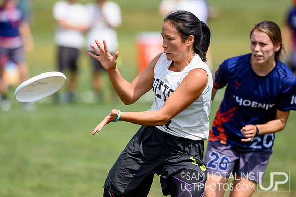 Womxn’s pool play at the USAU Pro Championships. August 31, 2019