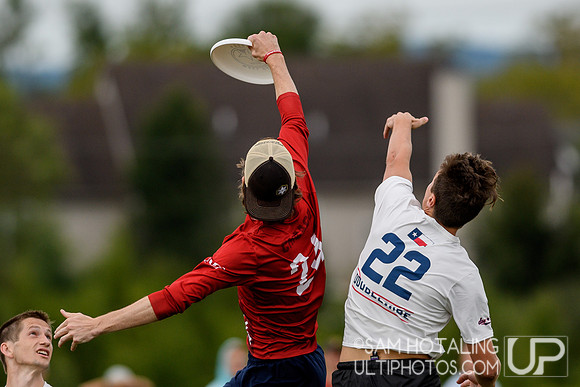 Open quarterfinals at the USAU Pro Championships. September 1, 2019
