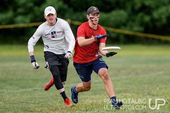 Open quarterfinals at the USAU Pro Championships. September 1, 2019