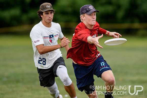 Open quarterfinals at the USAU Pro Championships. September 1, 2019