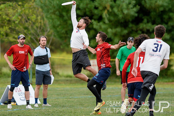 Open quarterfinals at the USAU Pro Championships. September 1, 2019