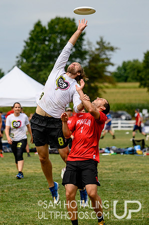 Mixed semifinals at the USAU Pro Championships. September 1, 2019