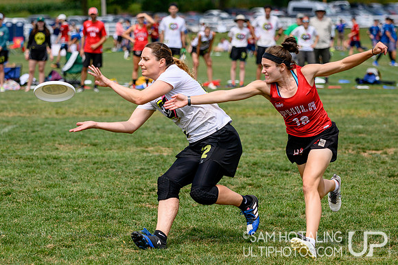 Mixed semifinals at the USAU Pro Championships. September 1, 2019