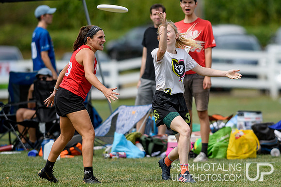 Mixed semifinals at the USAU Pro Championships. September 1, 2019