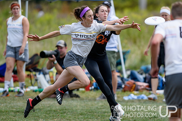 Mixed semifinals at the USAU Pro Championships. September 1, 2019