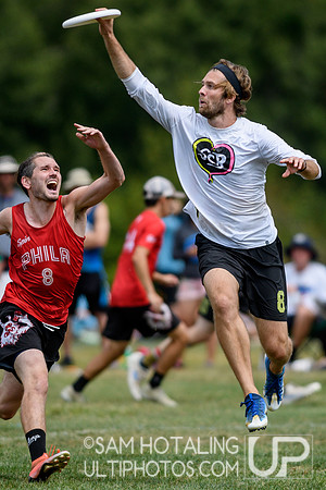 Mixed semifinals at the USAU Pro Championships. September 1, 2019