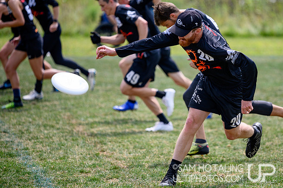 Mixed semifinals at the USAU Pro Championships. September 1, 2019