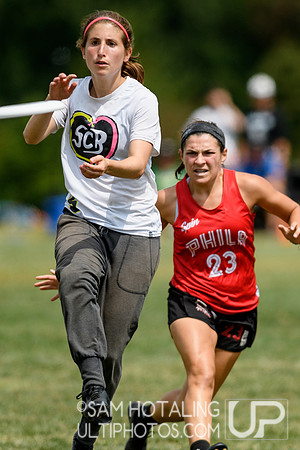 Mixed semifinals at the USAU Pro Championships. September 1, 2019