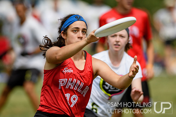 Mixed semifinals at the USAU Pro Championships. September 1, 2019