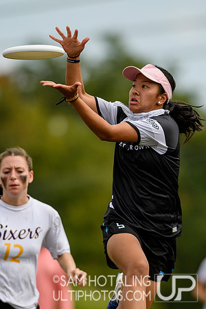 Womxn’s semifinals at the USAU Pro Championships. September 1, 2019