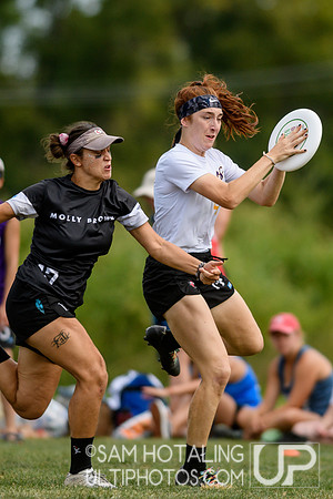 Womxn’s semifinals at the USAU Pro Championships. September 1, 2019