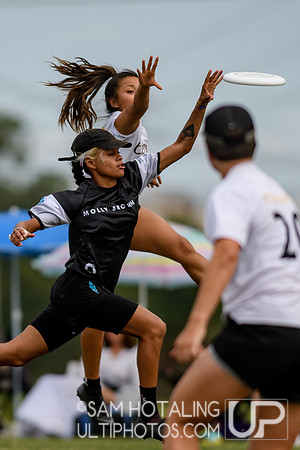 Womxn’s semifinals at the USAU Pro Championships. September 1, 2019