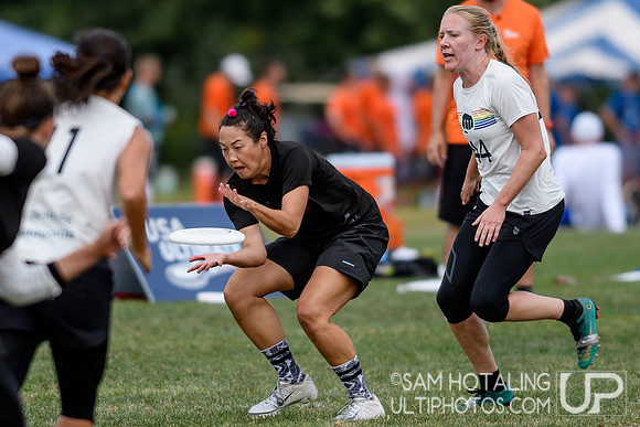 Womxn’s semifinals at the USAU Pro Championships. September 1, 2019