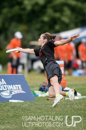 Womxn’s semifinals at the USAU Pro Championships. September 1, 2019