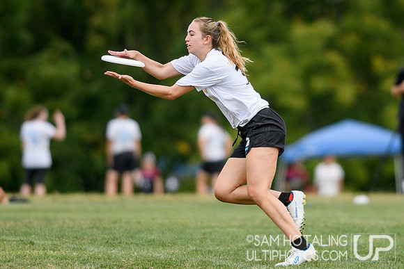 Womxn’s semifinals at the USAU Pro Championships. September 1, 2019