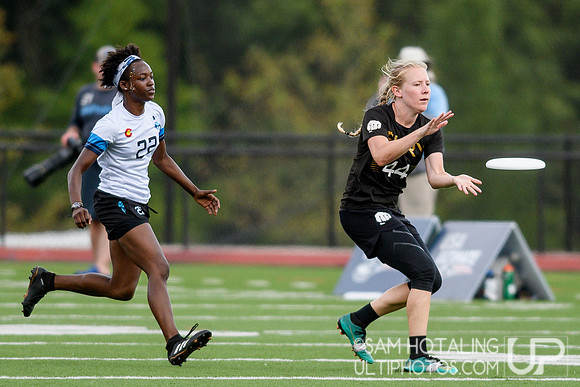 Womxn’s finals at the USAU Pro Championships. September 2, 2019