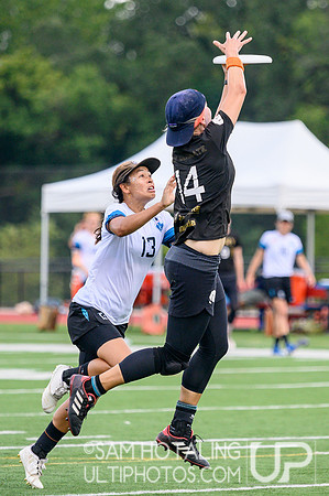 Womxn’s finals at the USAU Pro Championships. September 2, 2019