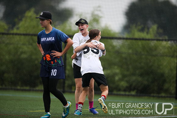 USA Ultimate YCC 2022 -- U17 Girls Sat Action
