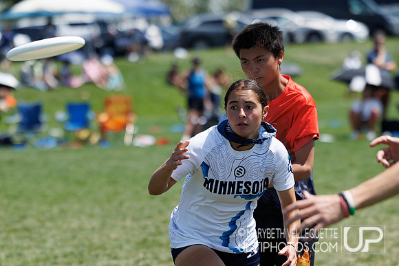 Monday action at the USA Ultimate Youth Club Championships. U-20