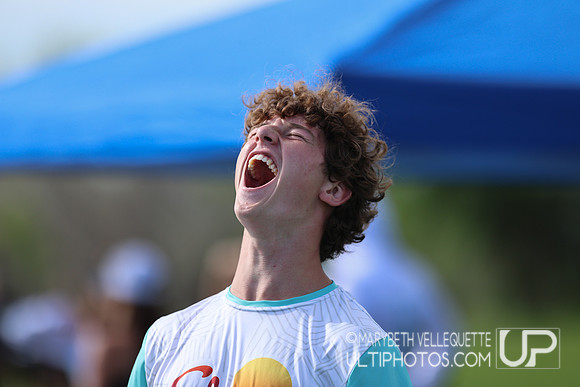 Saturday action at the USA Ultimate Youth Club Championships in