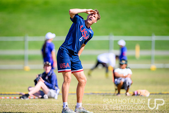 Mixed semifinals during World Ultimate Championships at Runaway Bay Sports Precinct