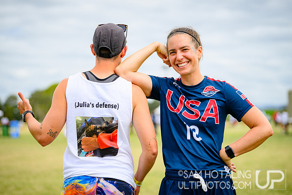 Bracket play during World Ultimate Championships at Runaway Bay Precinct