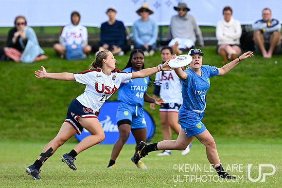 USA vs Italy U20 Women's - WJUC Tuesday Round 3