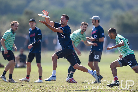 USAU National Club Championships at Surf Cup Sports Park. October 22, 2021