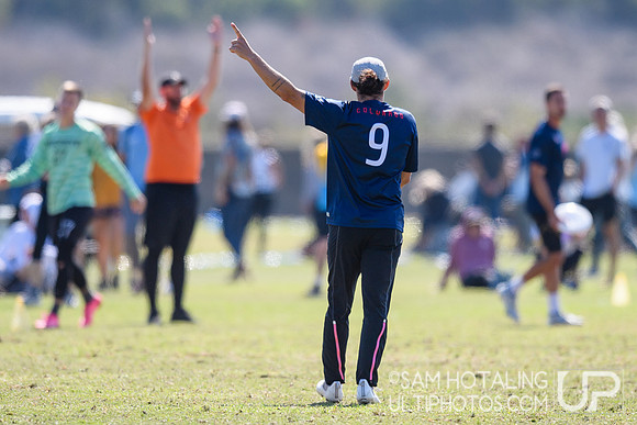 USAU National Club Championships at Surf Cup Sports Park. October 22, 2021