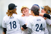 Haverford/Bryn Mawr Sneetches vs Mount Holyoke Daisy Chain in quarterfinals at USAU D-III College Championships