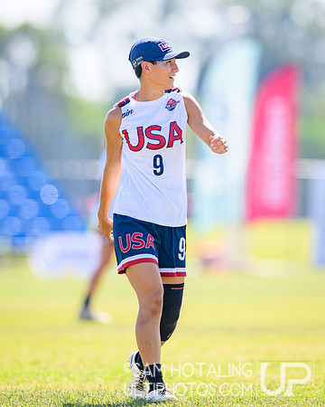 Women’s pool play during World Ultimate Championships at Runaway Bay Sports Precinct