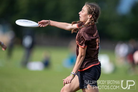 Day 1 of the USA Ultimate D-I College Championships