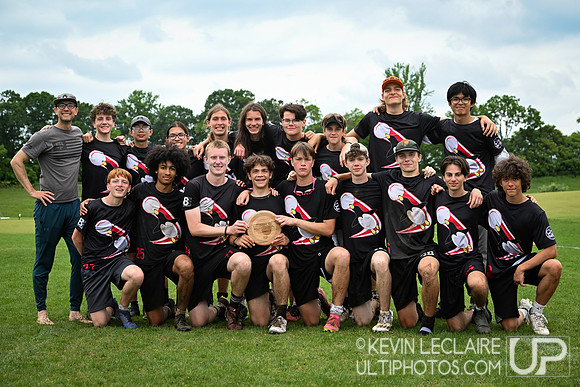 Schools Without Walls 2nd Place Team Photo - VA HS States 2024 Sunday