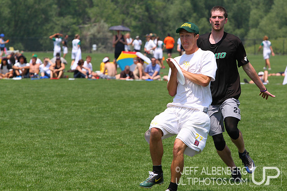 Saturday Open division action from 2012 College Nationals