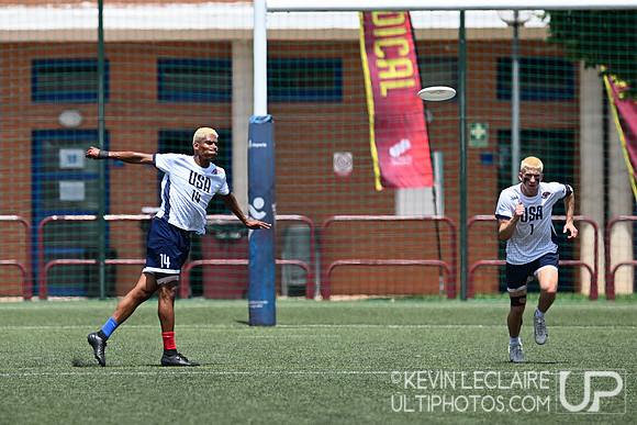 USA Open vs New Zealand -- WU24 Sunday