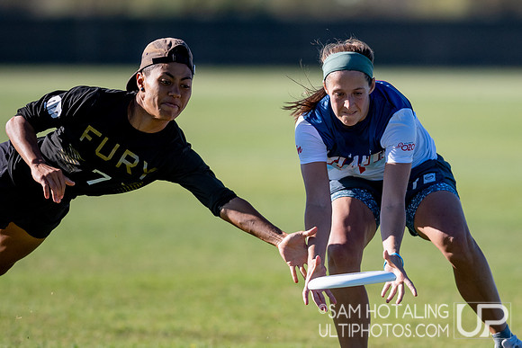 Womxn’s pool play at the USAU National Club Championships. October 24, 2019