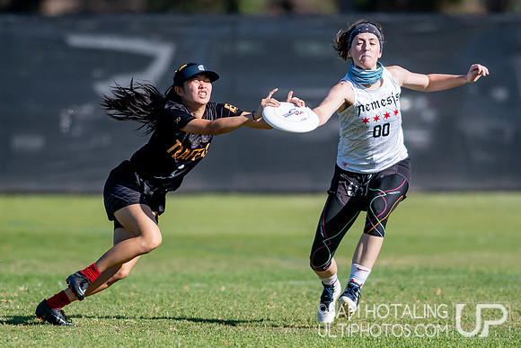 Womxn’s pool play at the USAU National Club Championships. October 24, 2019