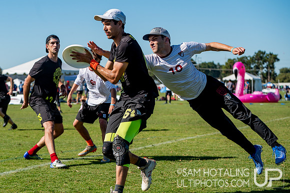 Mixed pool play at the USAU National Club Championships. October 24, 2019
