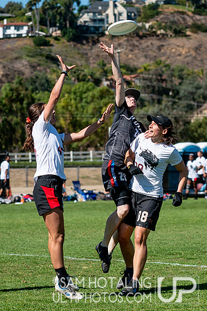 Mixed pool play at the USAU National Club Championships. October 24, 2019